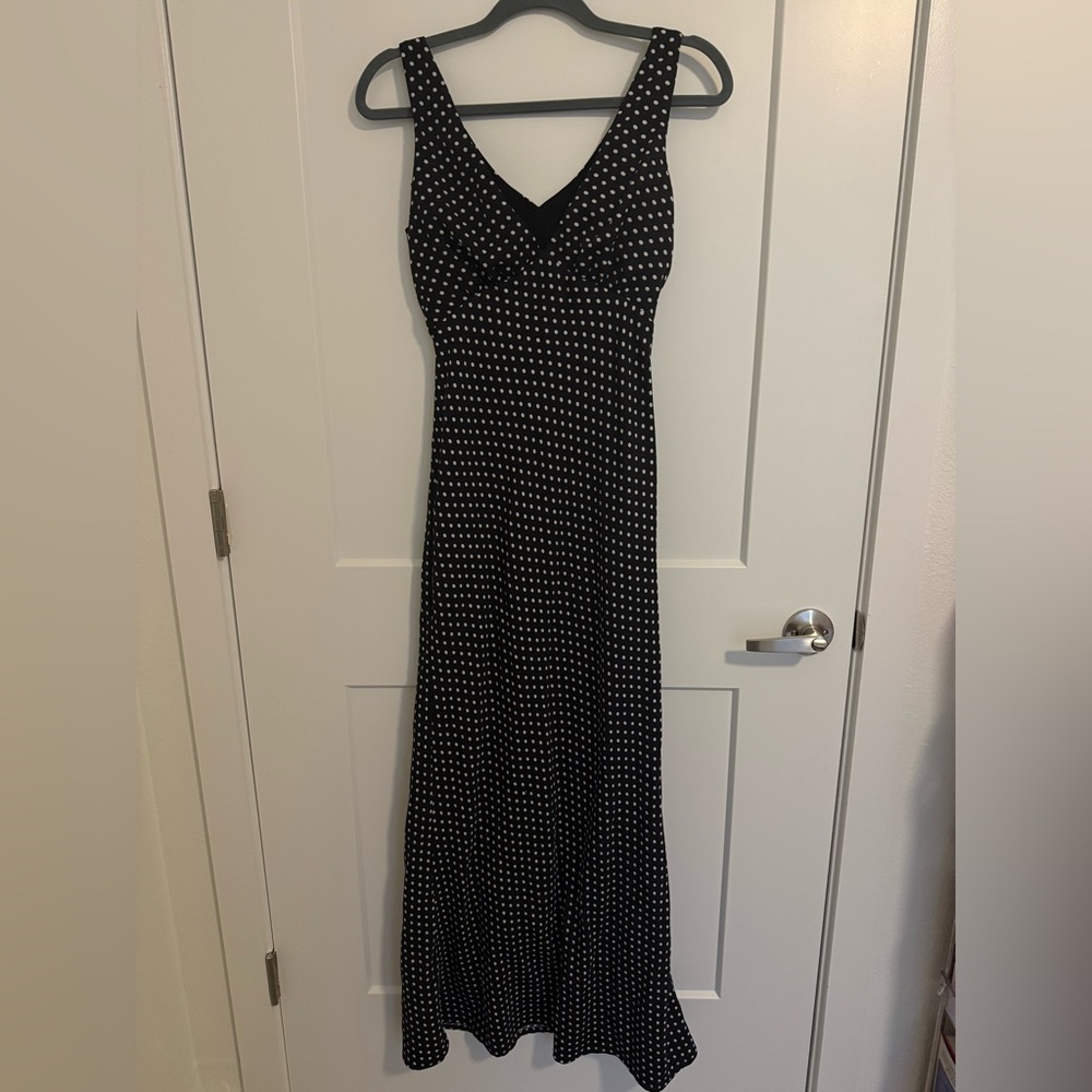 Princess Polly Black Polka Dot Dress